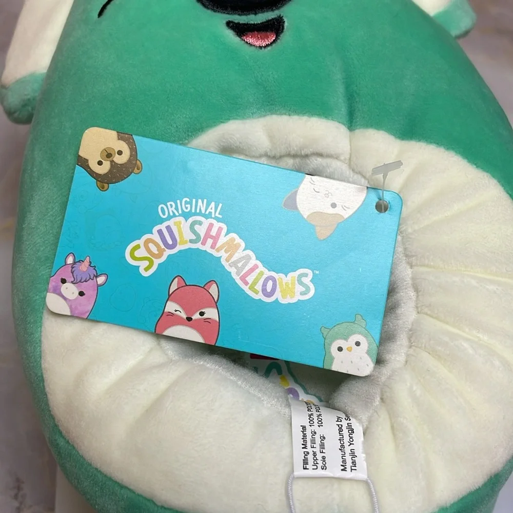 Jazwares Squishmallow Kids Shoe Size 11/12 “Kevin the Kuala” Slippers.